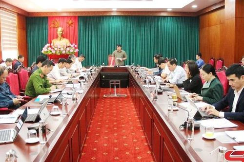Họp Ban Chỉ đạo xây dựng huyện Quỳnh Nhai đạt chuẩn nông thôn mới