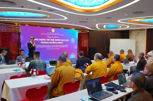 Hà Nội: Khóa đào tạo Ứng dụng trí tuệ nhân tạo (AI) trong Hoằng pháp