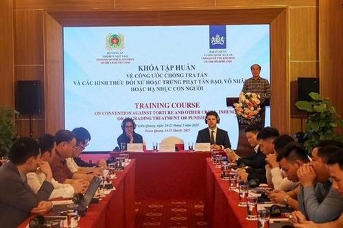 Khai mạc tập huấn về Công ước chống tra tấn