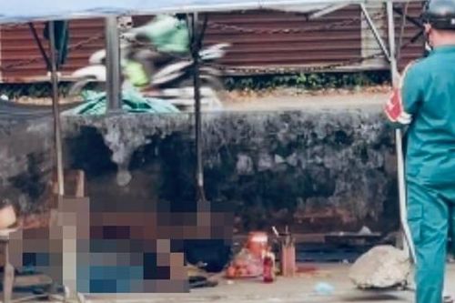 Người đàn ông tử vong bất thường trên sạp bán hàng trong khu chợ