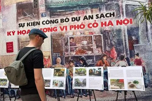 Ký họa hương vị phố cổ Hà Nội