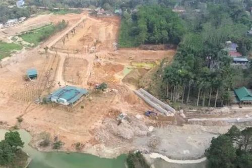 Phạt 50 triệu đồng đối tượng lấn chiếm đất dự án