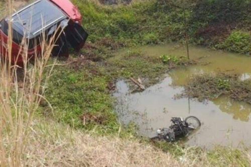 Nữ tài xế để con 2 tuổi cầm vô lăng gây tai nạn khiến bé 9 tuổi và 13 tuổi tử vong tại Thái Lan