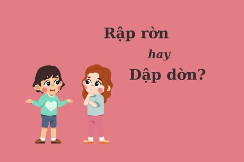 'Rập rờn' hay 'dập dờn' mới đúng chính tả?