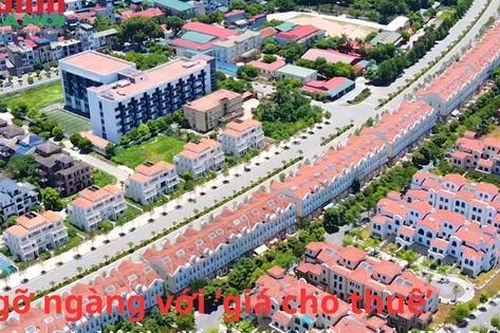 Ngỡ ngàng với 'giá cho thuê' của nhiều căn biệt thự, liền kề giá vài chục tỷ đồng tại Hoài Đức