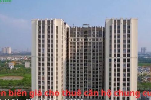 Diễn biến giá cho thuê căn hộ chung cư tại Hoài Đức, Hà Nội tháng 3/2025