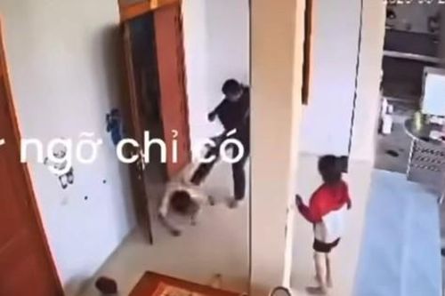 Phẫn nộ video người đàn ông đánh trẻ nhỏ và phụ nữ