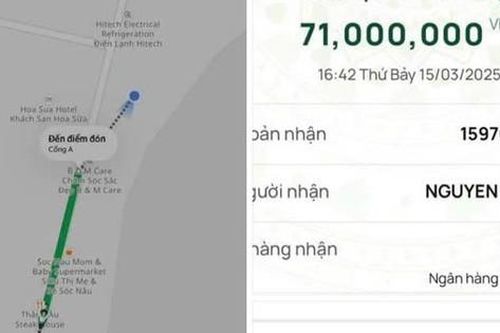 Cập nhật mới nhất vụ khách chuyển nhầm cho tài xế Grab 71.000 thành 71 triệu