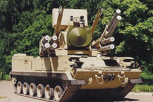 Tổ hợp phòng không Pantsir-SM-SV bất ngờ xuất hiện ngoài tiền tuyến