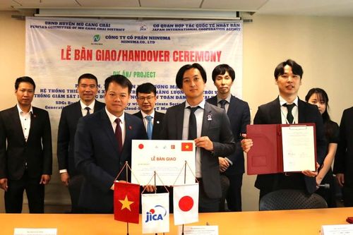 JICA mang năng lượng xanh đến với người dân Mù Cang Chải
