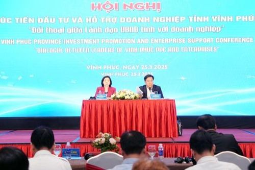 Vĩnh Phúc đối thoại, tháo gỡ khó khăn cho doanh nghiệp