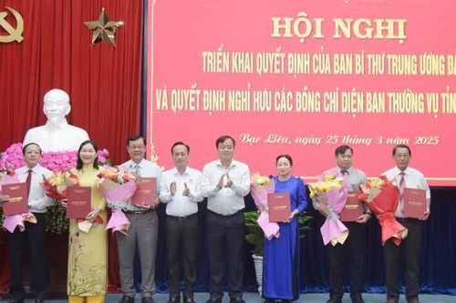 Bạc Liêu: nhiều cán bộ chủ chốt nghỉ hưu trước tuổi