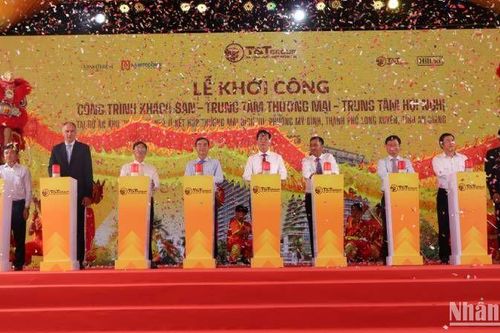 Khởi công tòa khách sạn cao nhất và đạt chuẩn 5 sao đầu tiên tại An Giang