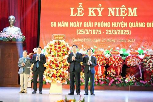 Thành phố Huế: Kỷ niệm 50 năm Ngày giải phóng quê hương Quảng Điền