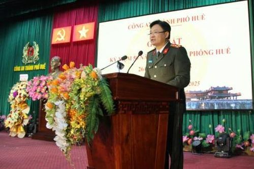 Gặp mặt cán bộ Công an chiến đấu tại chiến trường Thừa Thiên - Huế
