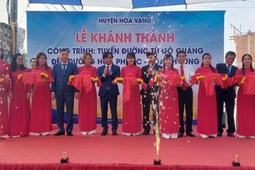 Đà Nẵng: Khánh thành đường Nhà nước và nhân dân cùng làm