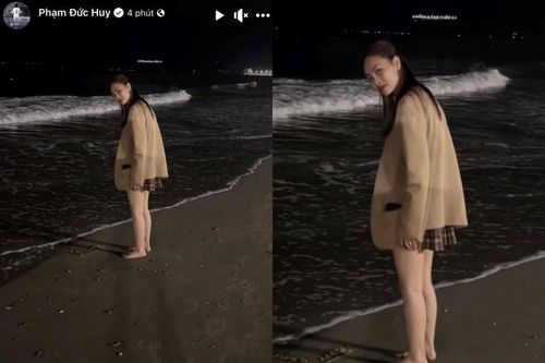 Nhờ người yêu chụp ảnh, vóc dáng MC Huyền Trang bị dìm 'nặng nề'