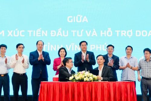 Vĩnh Phúc cam kết đồng hành, cùng doanh nghiệp phát triển