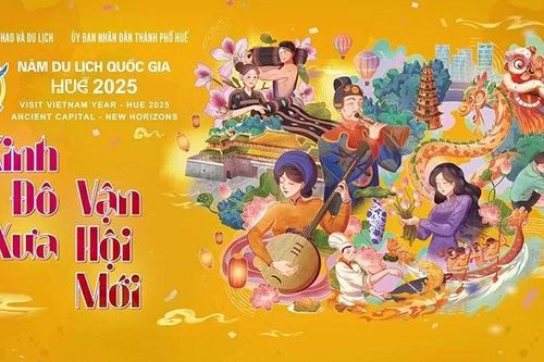 Công bố poster chính thức của Năm Du lịch quốc gia - Huế 2025