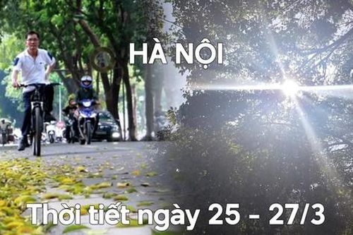 Cuối tháng 3 Hà Nội hửng nắng vượt ngưỡng 30 độ