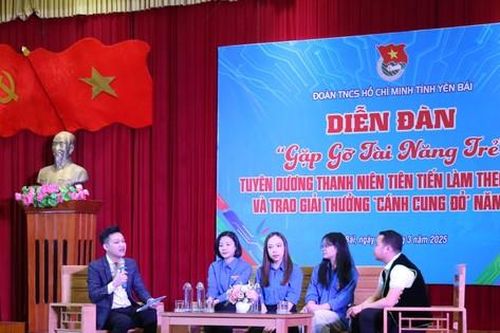 Tỉnh Đoàn Yên Bái tuyên dương thanh niên tiên tiến làm theo lời Bác; trao giải thưởng Cánh cung đỏ năm 2025