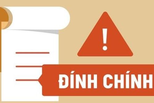 Thông tin cải chính, xin lỗi