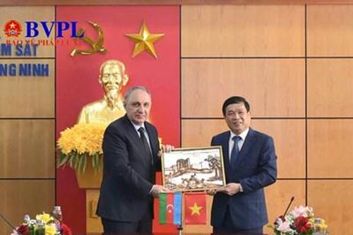 Đoàn đại biểu Viện kiểm sát tối cao Azerbaijan thăm và làm việc tại Quảng Ninh