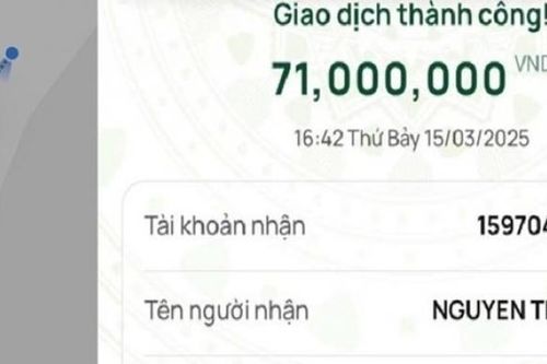 Tài xế Grab đã trả lại 71 triệu tiền khách chuyển nhầm