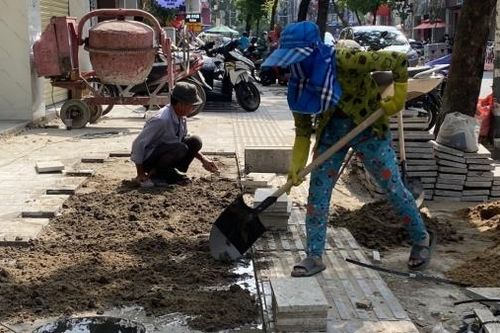 TP. Hồ Chí Minh: Đồng loạt vỉa hè được thay 'áo mới'