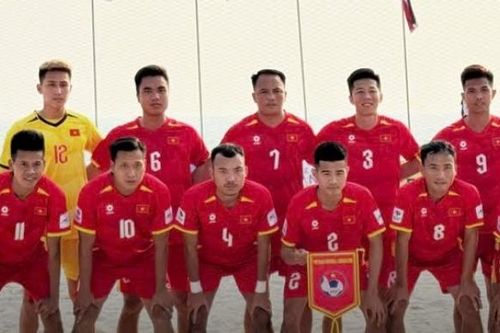 Việt Nam dừng bước tại giải bóng đá bãi biển châu Á