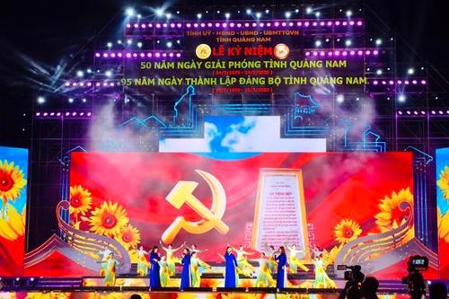 Quảng Nam kỷ niệm 50 năm Ngày Giải phóng quê hương
