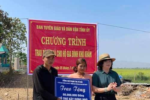 Khởi công xây dựng 'Mái ấm tình thương' cho hội viên phụ nữ nghèo huyện Phú Thiện