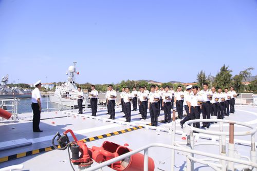 Lữ đoàn 162, Vùng 4 Hải quân kiểm tra tháng đầu ra quân huấn luyện năm 2025