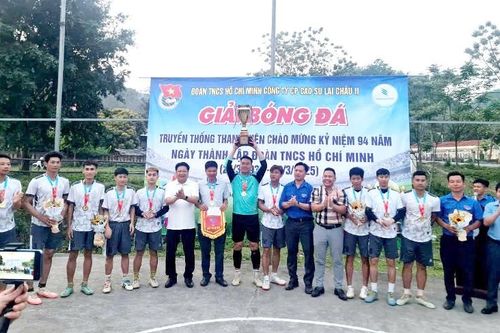 Giải bóng đá thanh niên truyền thống Công ty Cổ phần Cao su Lai Châu II