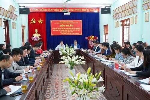 Hội thảo tham vấn một số chế độ, chính sách đối với giáo viên mầm non, phổ thông