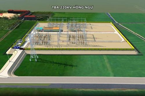 EVNNPT làm chủ đầu tư Dự án Trạm biến áp 220kV Hồng Ngự để đảm bảo điện cho tỉnh Đồng Tháp