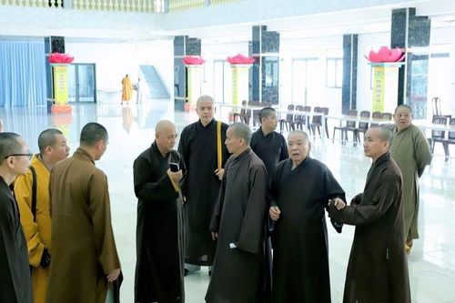Bình Dương: Họp báo cáo tiến độ và thị sát công tác tổ chức Đại giới đàn Trí Tấn