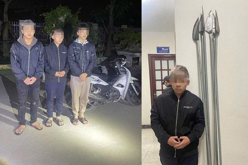 Hà Nội: Tổ công tác 141 liên tiếp bắt giữ nhóm thanh niên mang hung khí đi đánh nhau