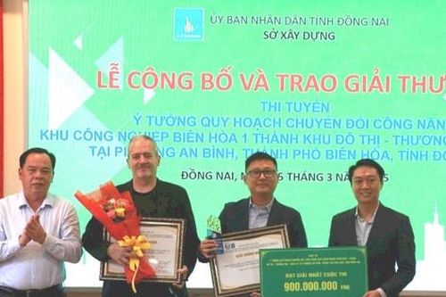 Đồng Nai trao giải ý tưởng chuyển đổi công năng khu công nghiệp lâu đời nhất Việt Nam