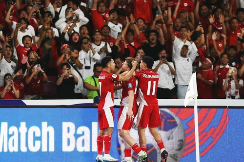 Indonesia tăng 7 bậc sau trận thắng Bahrain
