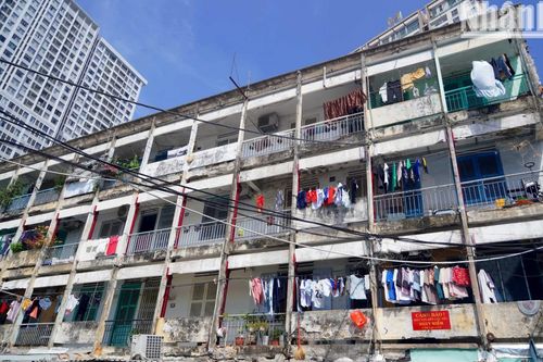 Cận cảnh chung cư cũ chờ được cải tạo