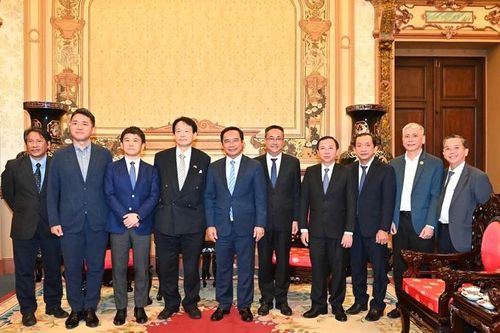 Lãnh đạo Thành phố Hồ Chí Minh tiếp Lãnh sự Danh dự Việt Nam tại Thành phố Nagoya của Nhật Bản