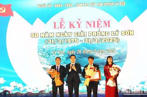 Lý Sơn kỷ niệm 50 năm Ngày giải phóng