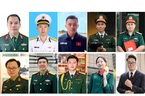 10 gương mặt trẻ tiêu biểu toàn quân năm 2024