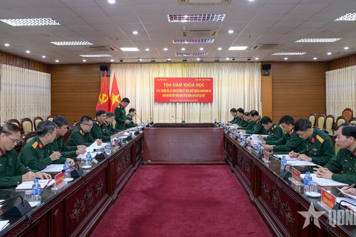 Học viện Quốc phòng và Quân khu 1 tọa đàm khoa học đề tài cấp Quốc gia
