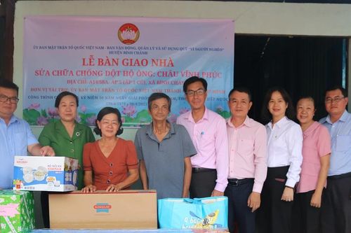 Chăm lo đời sống người dân bằng những việc làm, công trình thiết thực