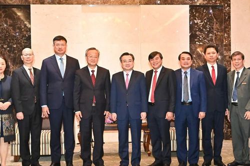 Lãnh đạo TPHCM tiếp đoàn đại biểu Nhân dân Nhật báo