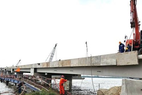 Dự án xây cầu Đại Ngãi 2 bứt tốc, sẵn sàng thông xe dịp 30/4