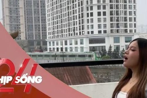 NHỊP SỐNG 24: Quán cà phê Hà Nội gây sốt với view 'há miệng nuốt tàu'