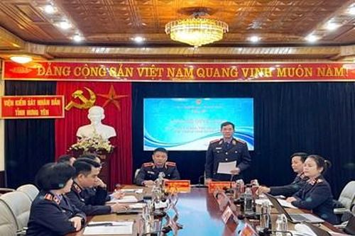Công bố quyết định xác minh tài sản, thu nhập tại VKSND tỉnh Hưng Yên